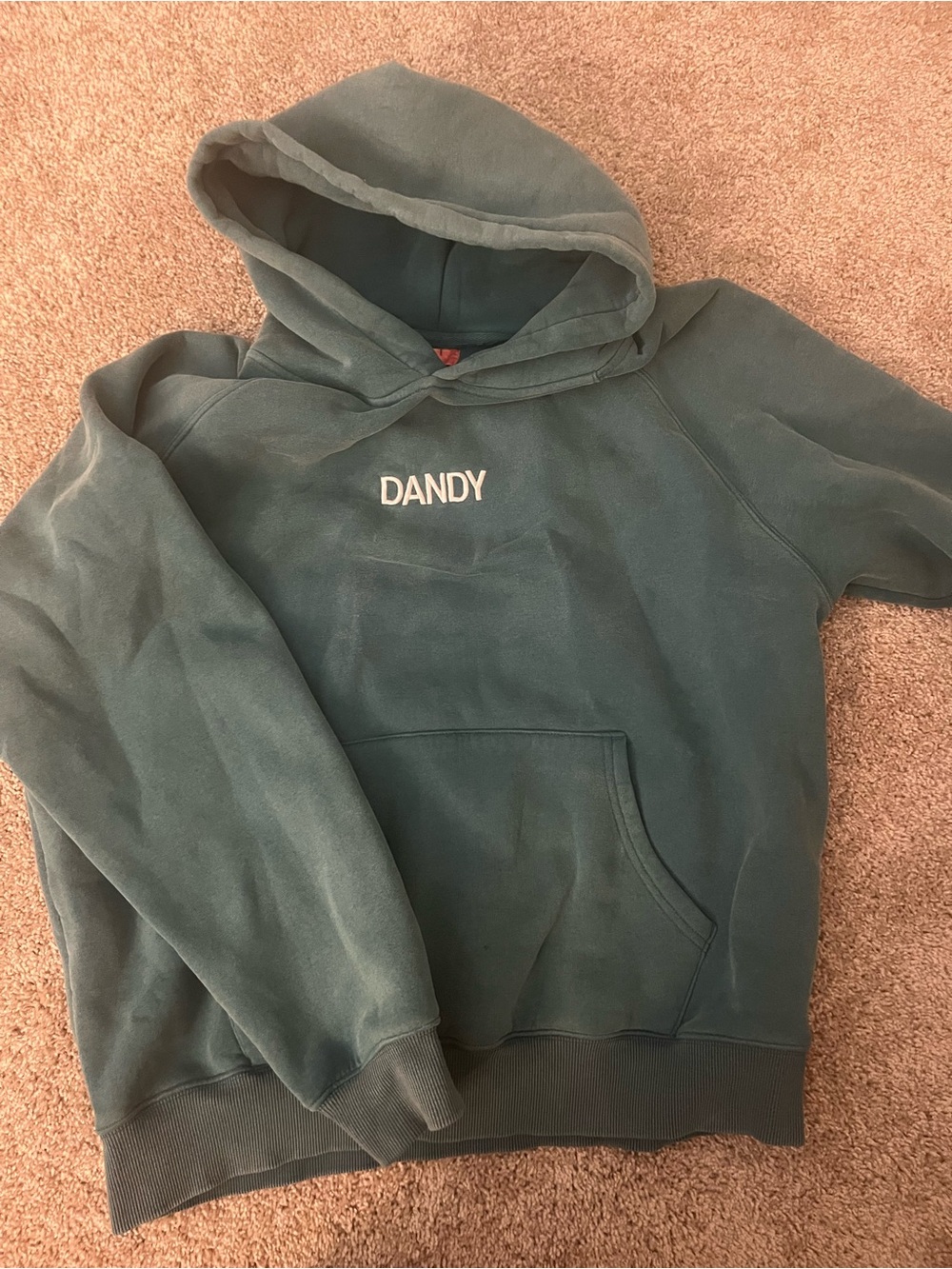 Women's Dark Green Pullover Hoodie